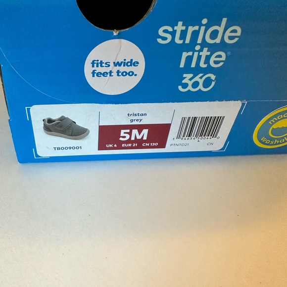 Stride rite 360 tristan grey size 5M - Picture 6 of 6